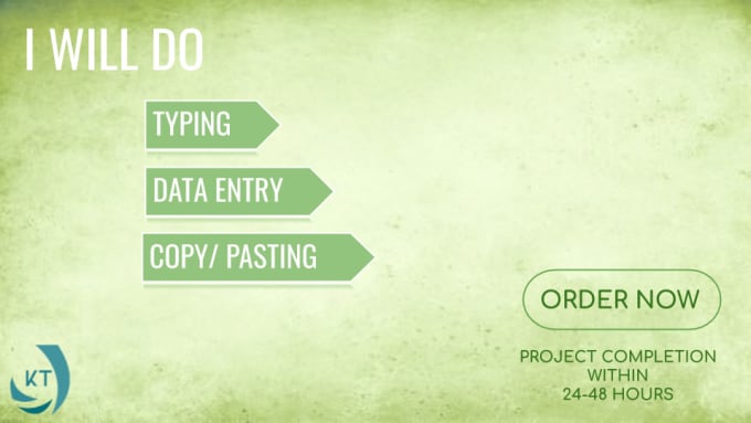 I will be your virtual assistant for data entry copy pasting task