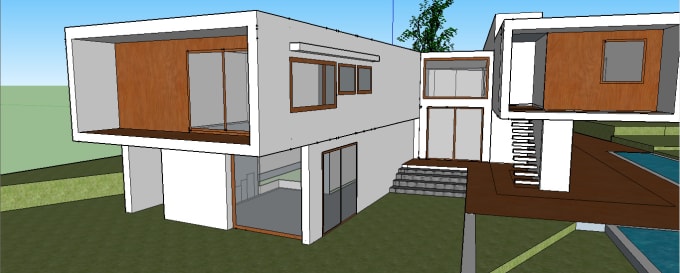 I will creare un modelo 3d en sketchup