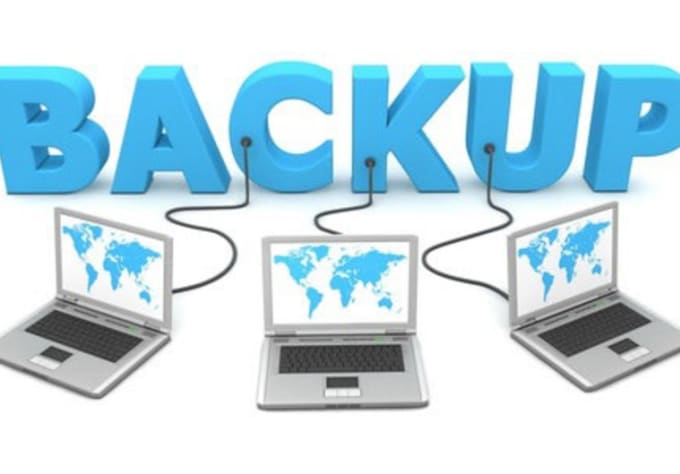 I will create a backup of your website