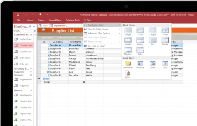 I will create database,sql queries,do task in cpp,java,javafx,ruby