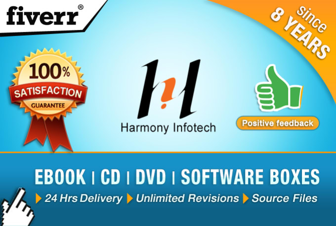 I will design ebook,cd,dvd cover, software box in 24 hours