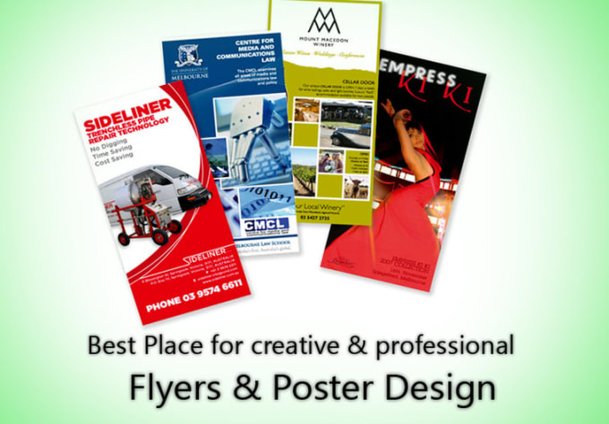 I will design your any types of poster or flyer needs