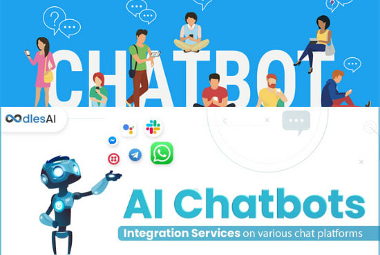 I will develop ai facebook chat bot, telegram chat bot