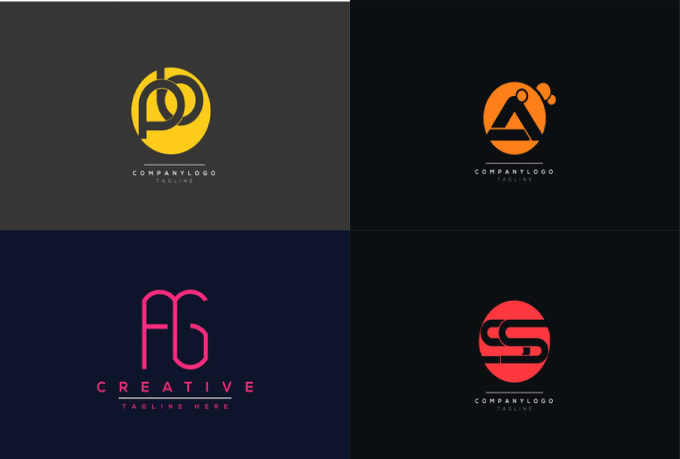 I will do modern initials logo design