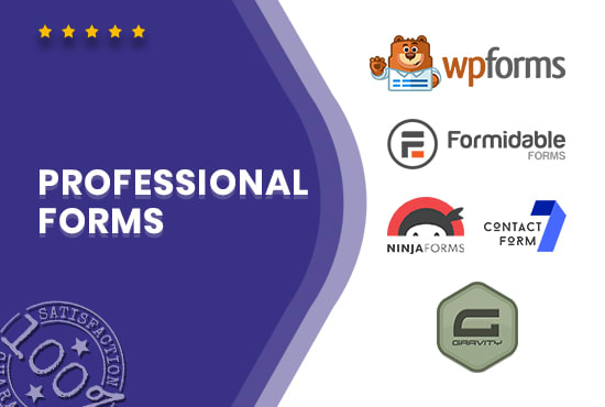 I will fix or create contact form 7, gravity and ninja forms wp