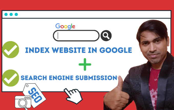 I will get your website indexed in google and submit to all search engines