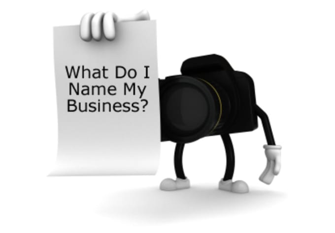 I will give you a website, business name, or I will name anything you want