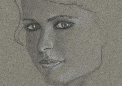 I will make a sketch of our photo