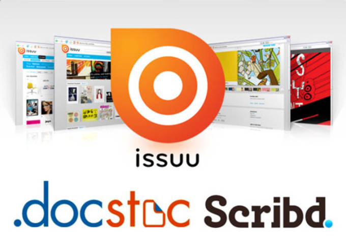 I will manually upload PDF file or word doc article to top 15 document sharing sites
