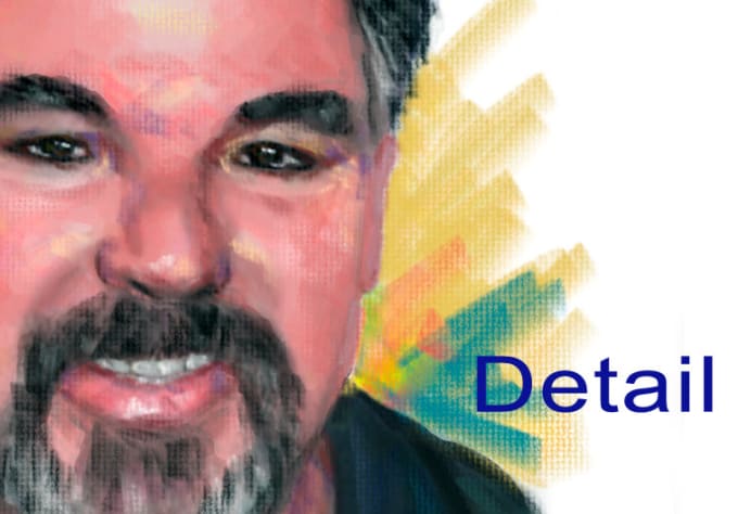 I will paint a pastel portrait from your photograph