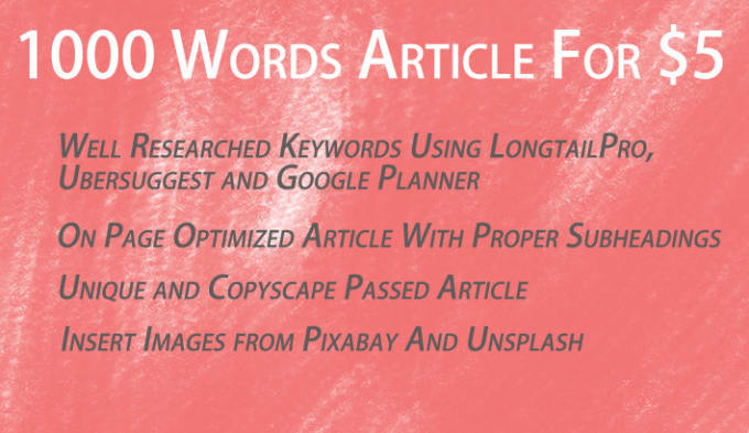 I will provide a super long article of 1000 words
