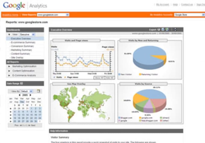 I will setup google analytics on your website