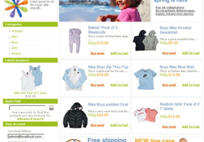 I will setup shopping or ecommerce site using Open source tools OpenCart or Prestashop
