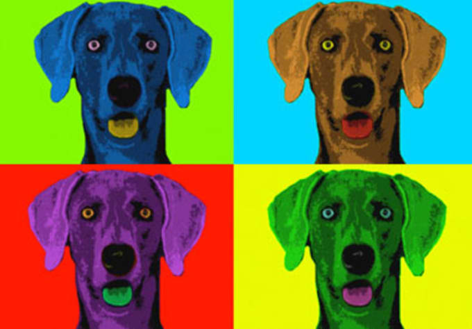 I will turn your photo or your pet photo into 4 or 9 Andy Warhol pop art