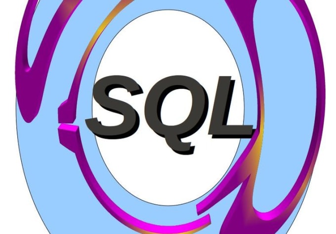 I will write sql queries/script for your applications