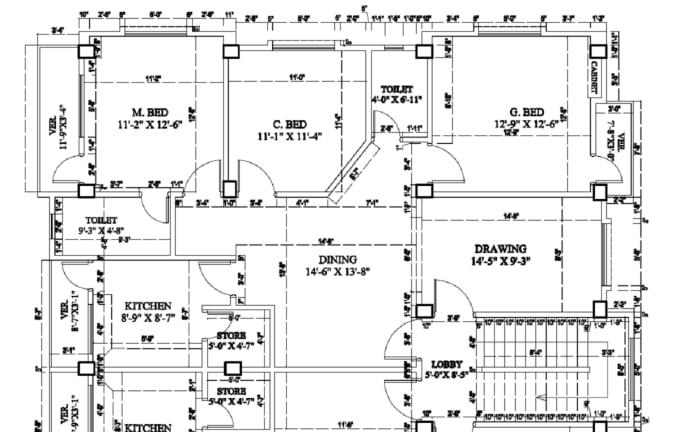 I will add dimension in your autocad drawing within 24hours