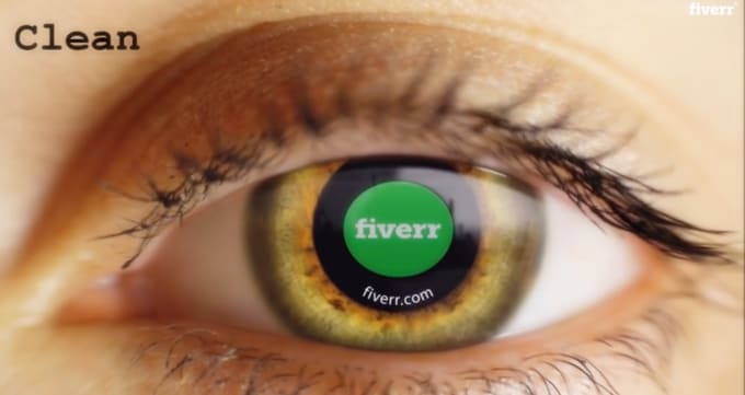 I will advertise your company logo in eyes
