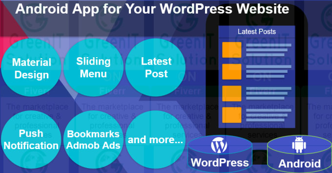 I will build native android app for wordpress blog
