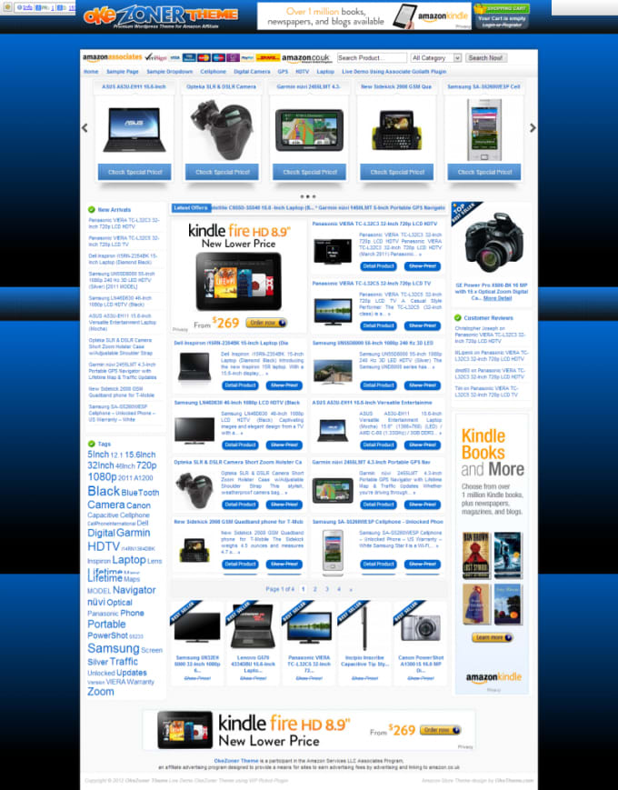 I will build your SEO friendly amazon store to make money regularly