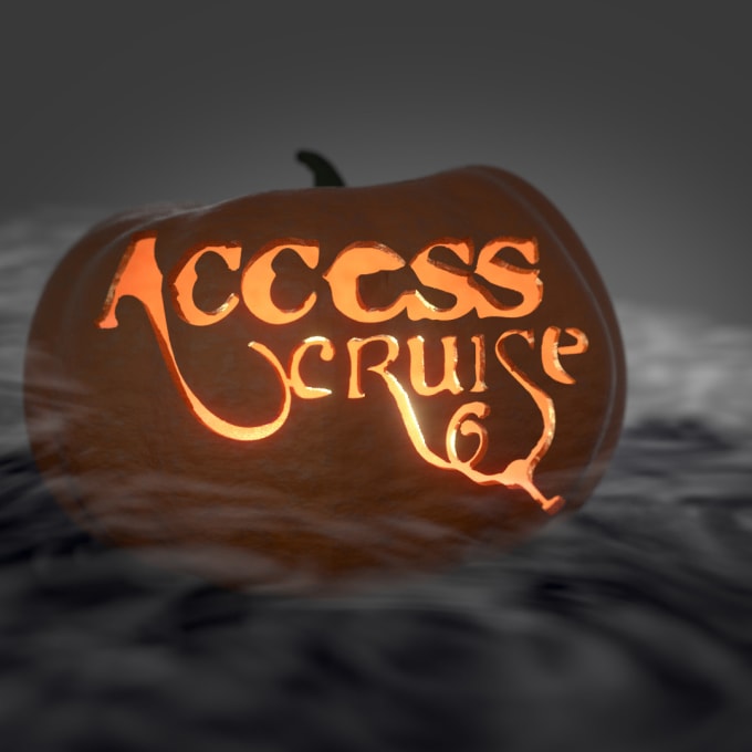 I will carve your logo on a halloween 3d pumpkin