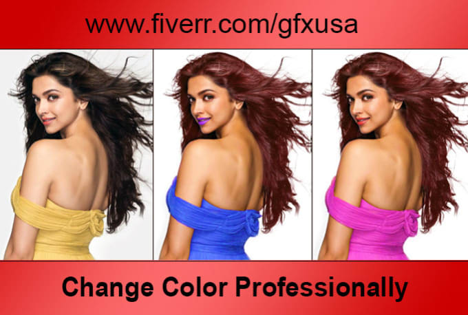 I will change color of image, clothing, product, eyes in 24 hours