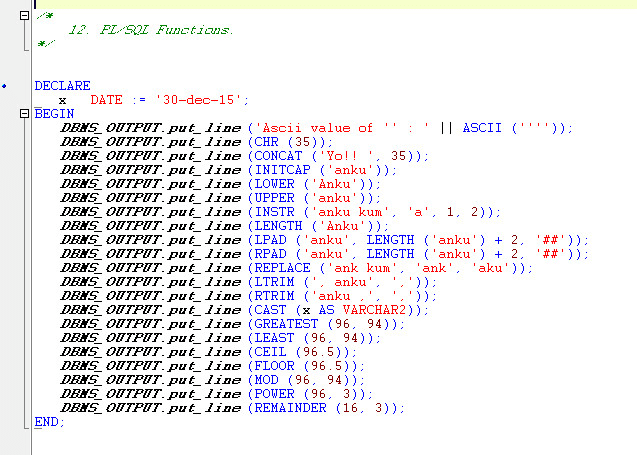 I will code and help you with oracle sql queries and plsql scripts