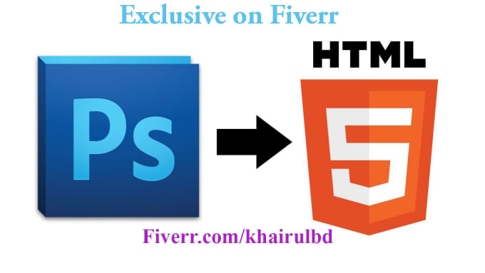 I will convert your psd into html
