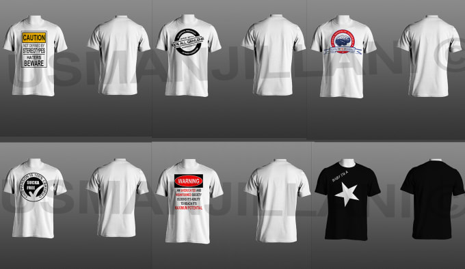 I will create 2 TSHIRT Design