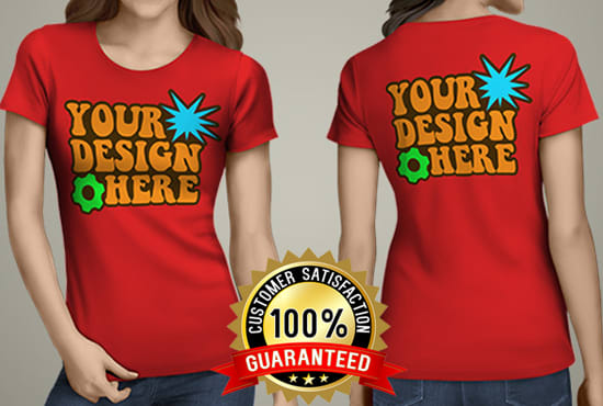 I will create 3 awesome Realistic hd TShirt MOCKUPs