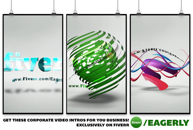 I will create 5 corporate video intro logo animation