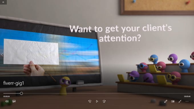 I will create a great looking clay animated explainer video