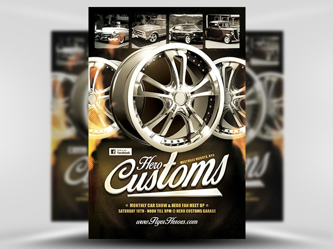 I will create a professional flyer