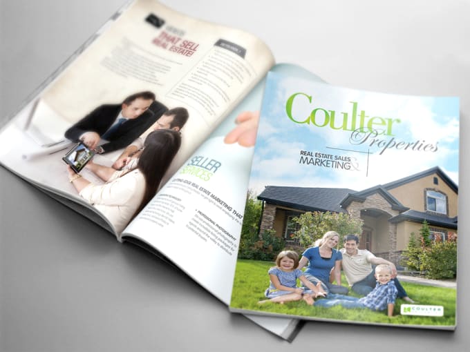 I will create an amazing magazine cover