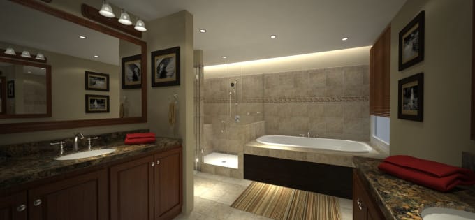 I will create architectural 3d visualization and animation