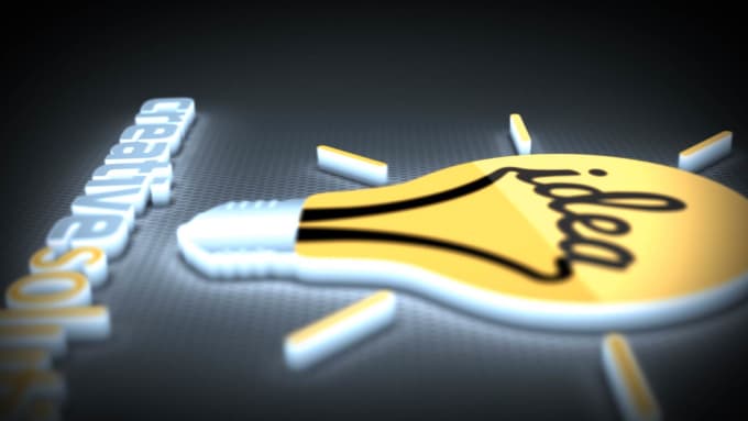 I will create Awesome Glowing 3D Logo Reveal