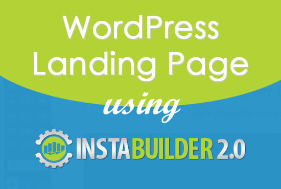 I will create awesome landing page using instabuilder