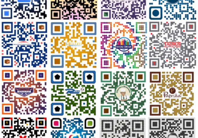 I will create custom QR codes to match brand color and include logo