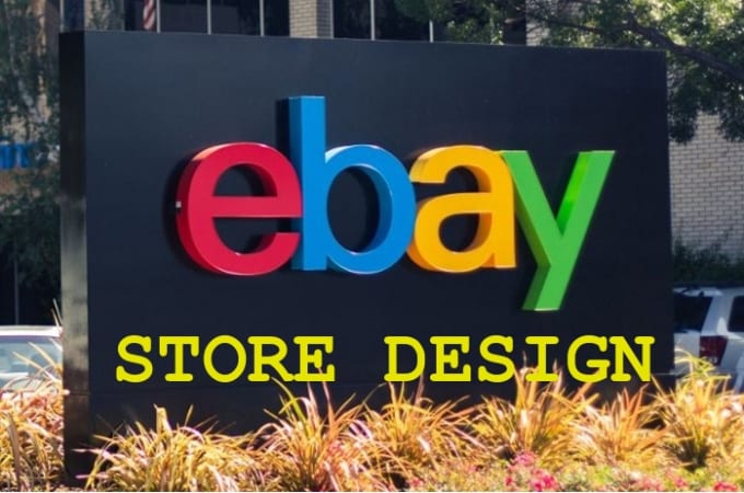 I will create customized ebay store design