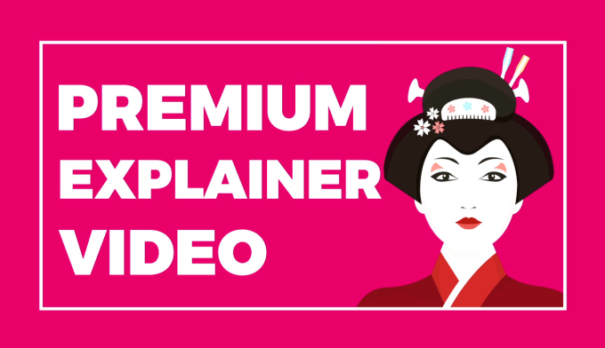 I will create fully custom explainer video