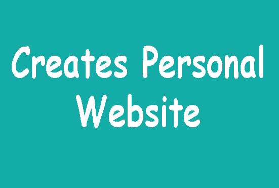 I will create personal website in jquery, PHP and bootstrap