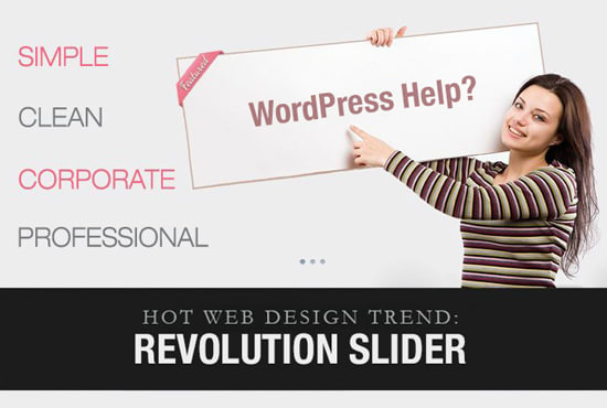 I will create professional animated revolution slider