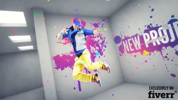 I will create this 1min professional 1080p engaging stunning wall commercial