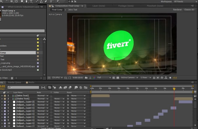 I will create this billboard video within 24hours