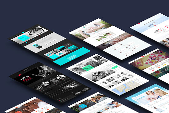 I will create web page full stack