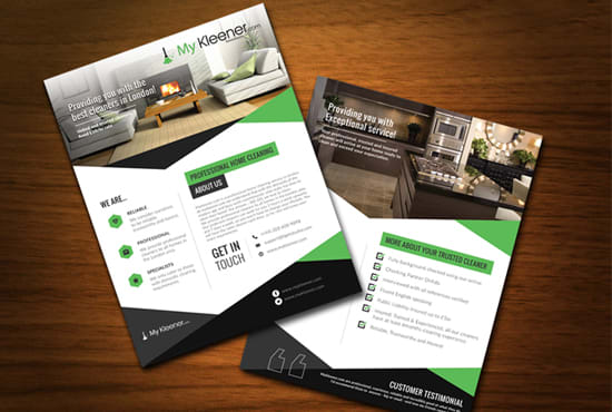 I will design an amazing professional flyer