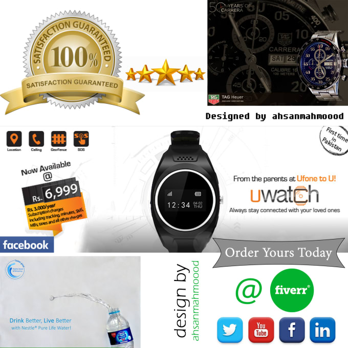I will design any business banner, facebook google youtube cover