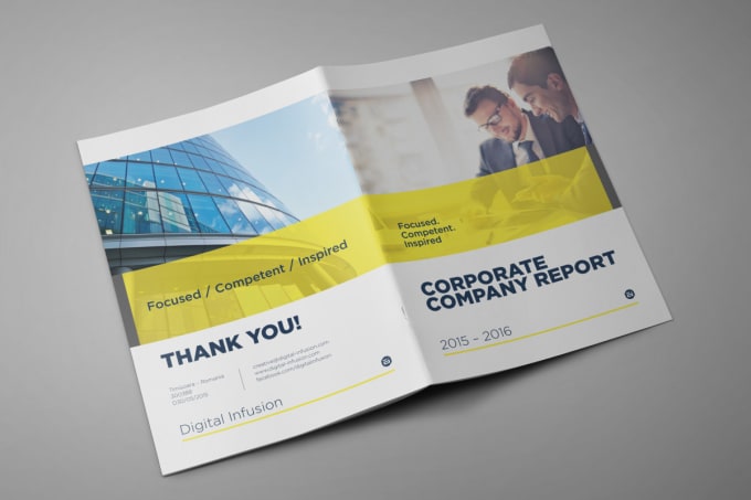 I will design corporate company profile, portfolio, proposal, brochure