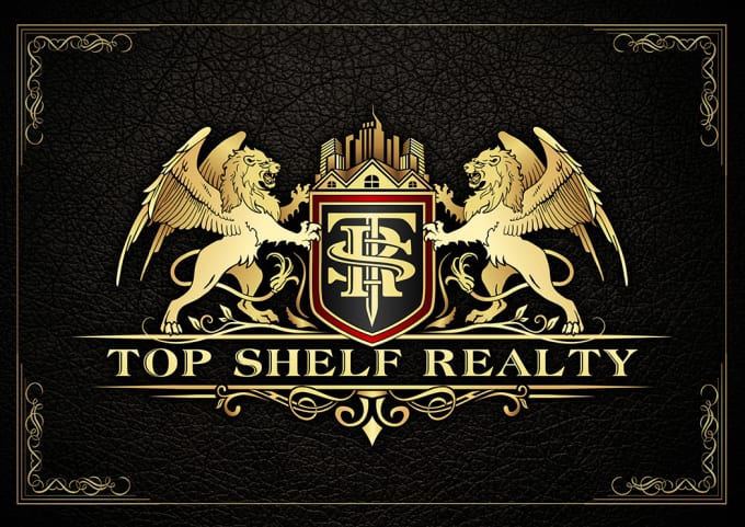 I will design luxury heraldic, coat of arms logo