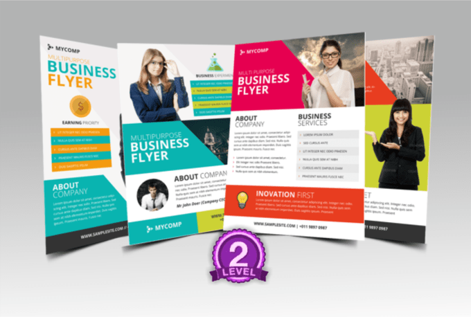 I will design modern and awesome flyer