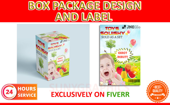 I will design outstanding amazon product label or packaging